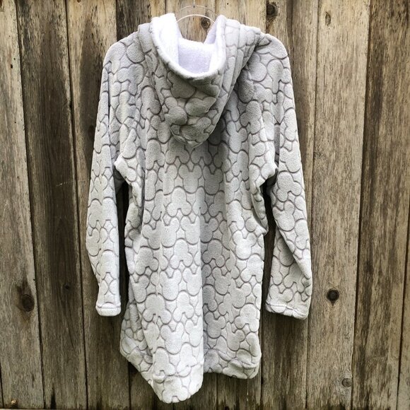 Disney Mickey Mouse Fleece Lounge Hoodie Large - Picture 8 of 10